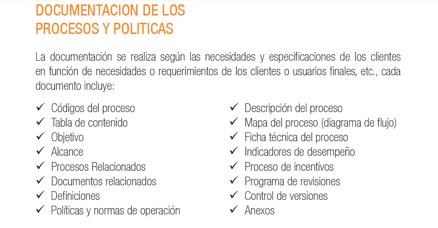 Documentación de las políticas de riesgo